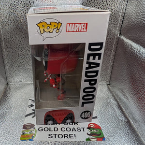 DEADPOOL Christmas Cane Funko Pop! Vinyl #400 FRENLY BRICKS - Open 7 Days