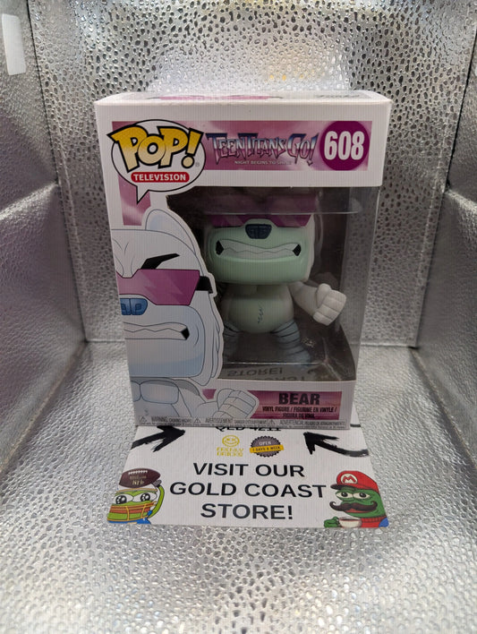 Funko Pop Bear Teen Titans Go #608 POP Vinyl Figure VAULTED FRENLY BRICKS - Open 7 Days