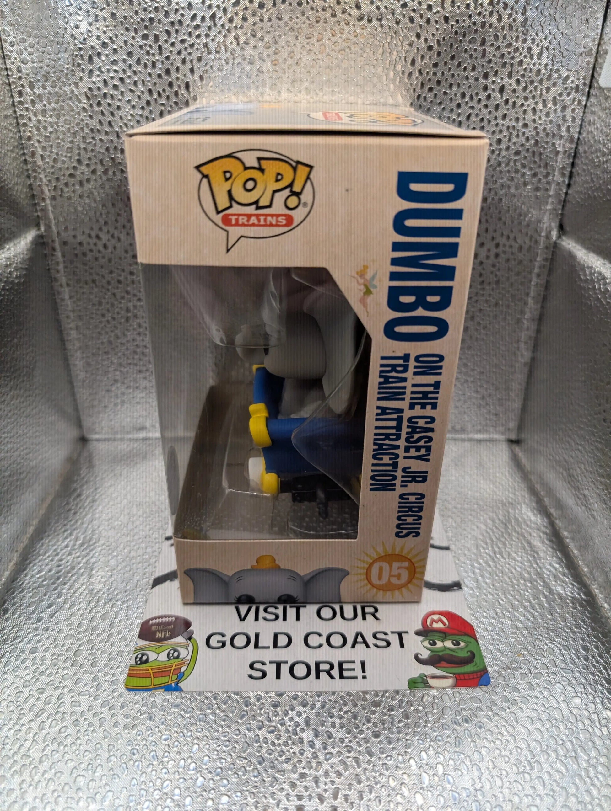Pop! Trains 05 Dumbo on the Casey Jr Train Disneyland 65th Funko Limited Ed FRENLY BRICKS - Open 7 Days