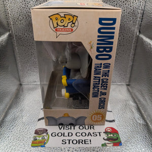 Pop! Trains 05 Dumbo on the Casey Jr Train Disneyland 65th Funko Limited Ed FRENLY BRICKS - Open 7 Days