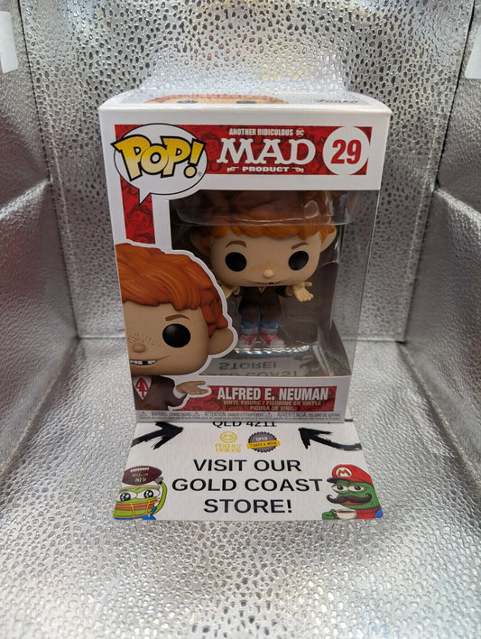 MAD Magazine Alfred E Neuman Funko Pop! Vinyl 29 FRENLY BRICKS - Open 7 Days