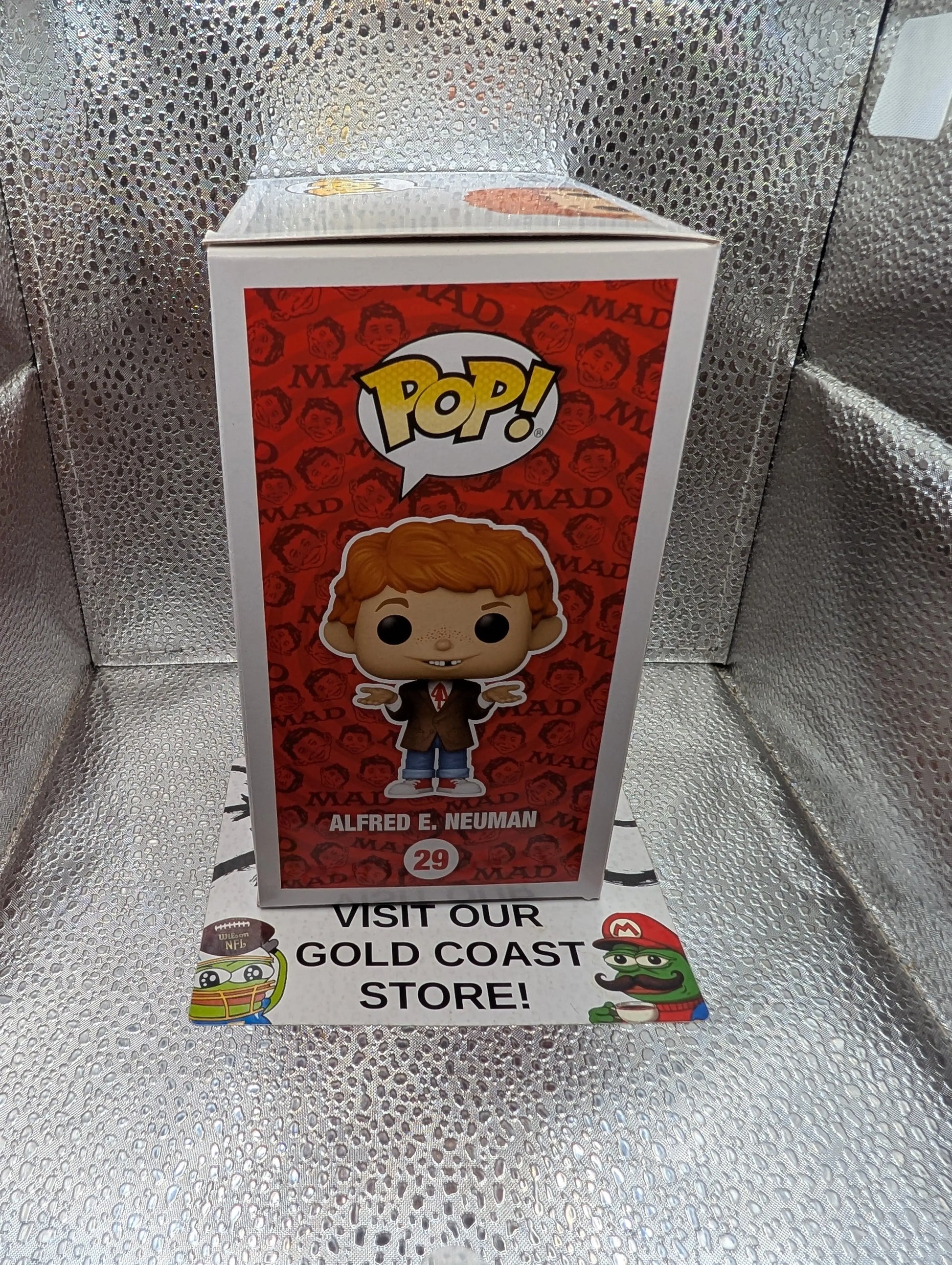 MAD Magazine Alfred E Neuman Funko Pop! Vinyl 29 FRENLY BRICKS - Open 7 Days