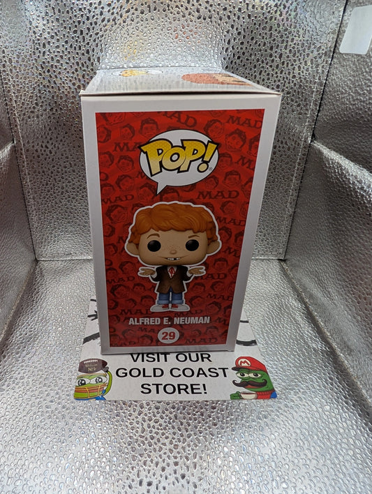 MAD Magazine Alfred E Neuman Funko Pop! Vinyl 29 FRENLY BRICKS - Open 7 Days