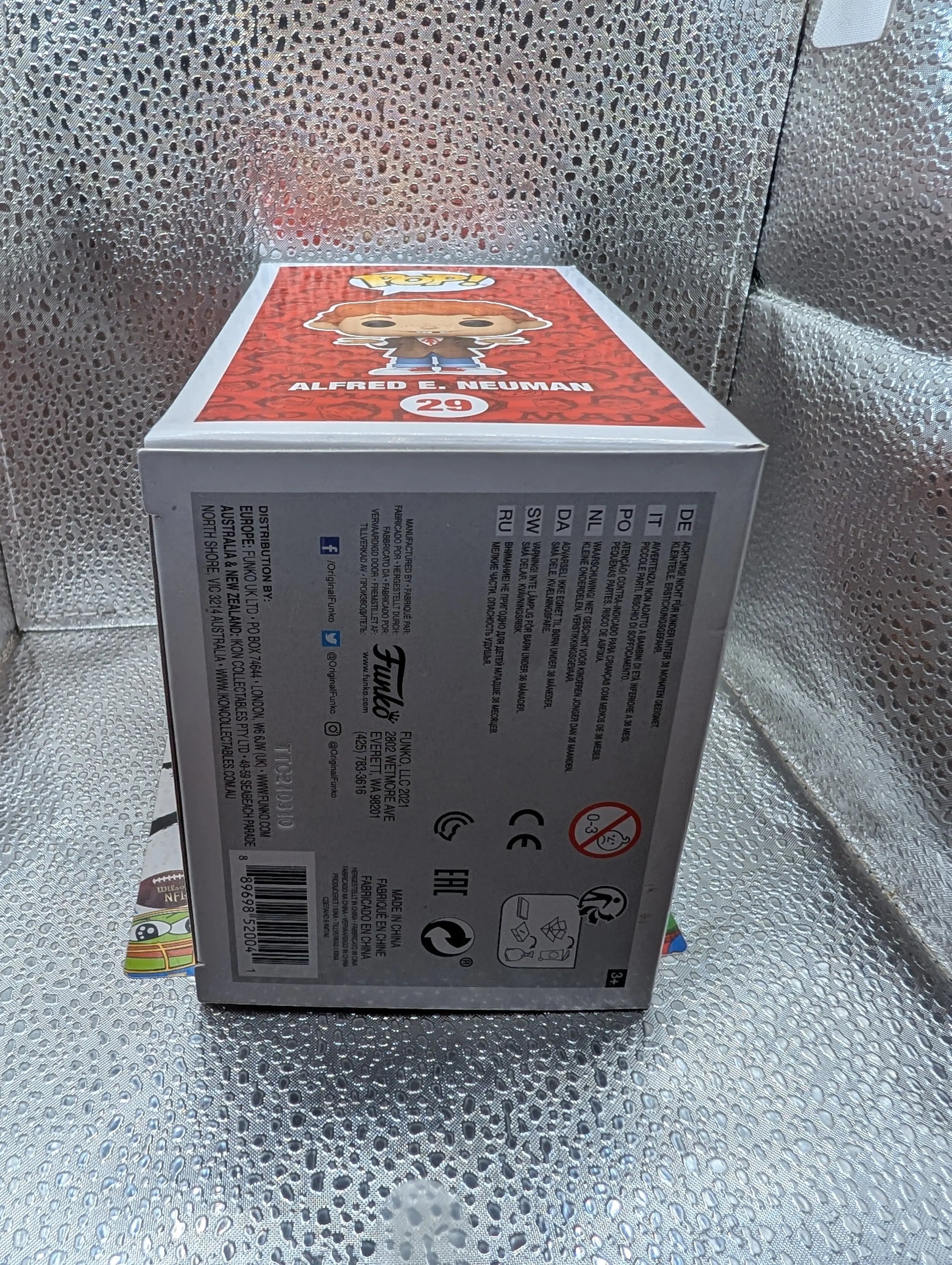 MAD Magazine Alfred E Neuman Funko Pop! Vinyl 29 FRENLY BRICKS - Open 7 Days