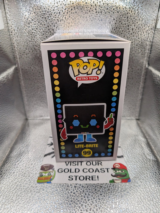 Pop 99 Lite - Brite Funko Vinyl & Pop Protector  Retro Toys FRENLY BRICKS - Open 7 Days