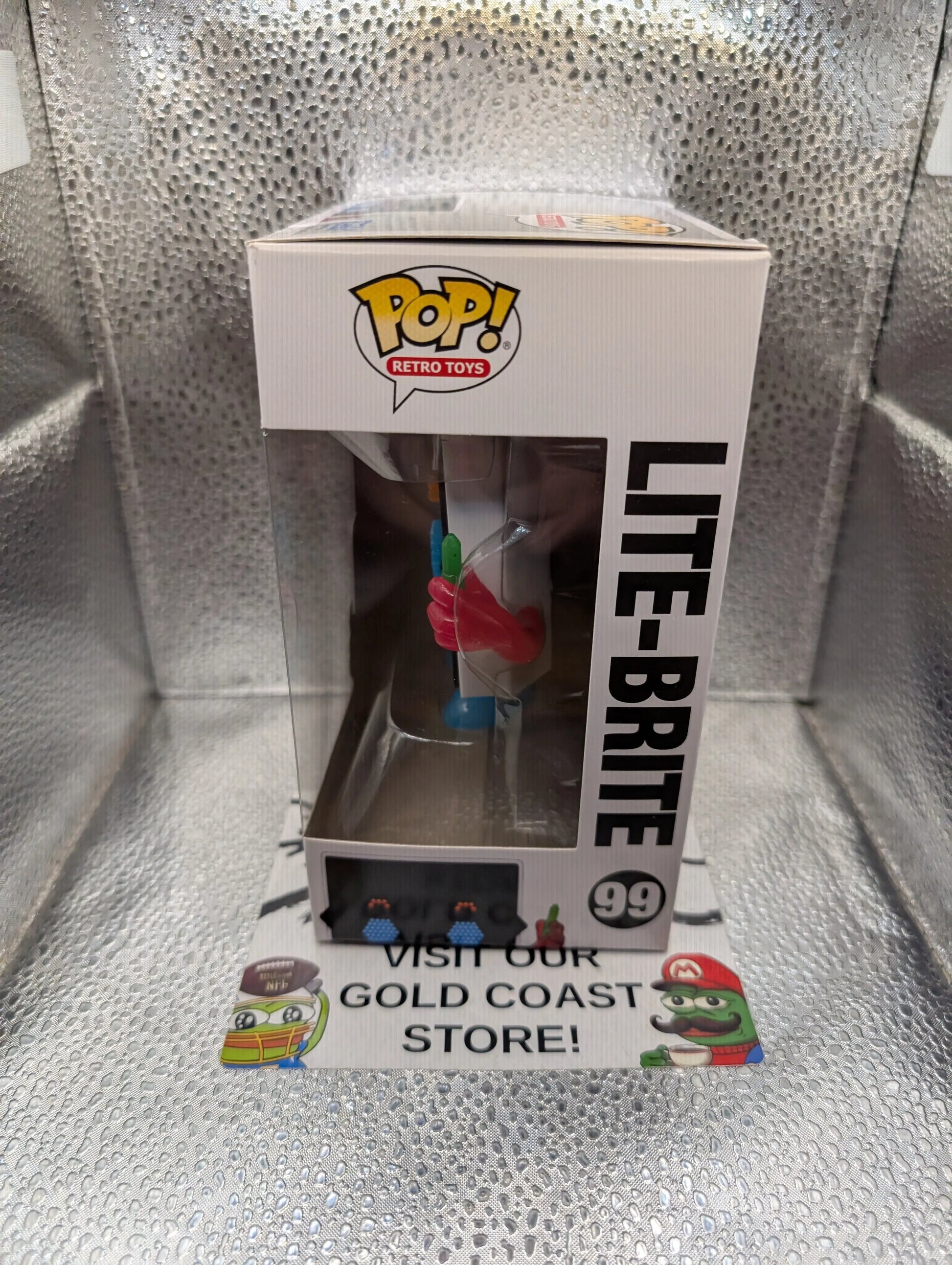 Pop 99 Lite - Brite Funko Vinyl & Pop Protector  Retro Toys FRENLY BRICKS - Open 7 Days