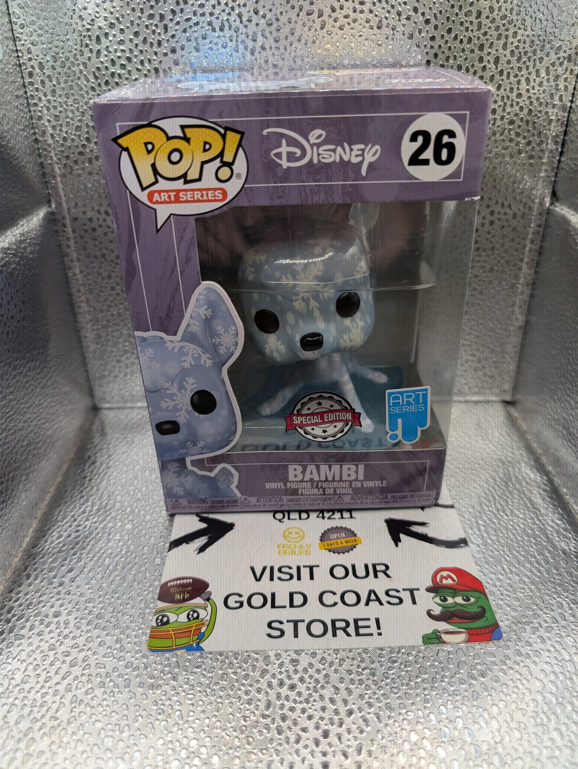 Funko Pop! Artist Series: Disney Treasures from The Vault - Bambi FRENLY BRICKS - Open 7 Days