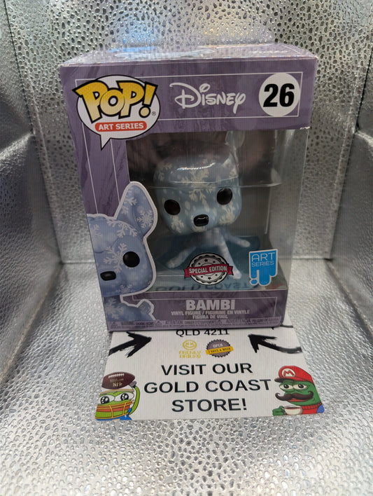 Funko Pop! Artist Series: Disney Treasures from The Vault - Bambi FRENLY BRICKS - Open 7 Days