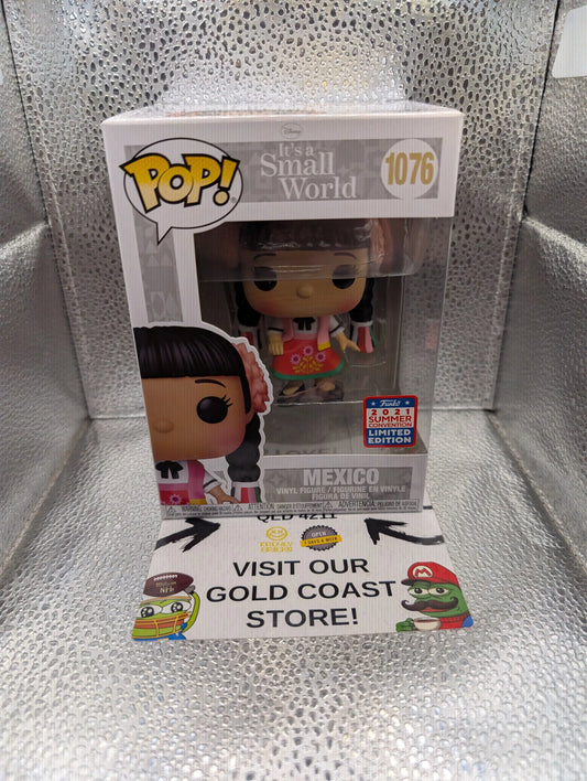 Disney Funko Pop - Mexico - It's a Small World - SDCC - No. 1076 FRENLY BRICKS - Open 7 Days
