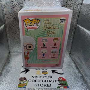 FUNKO POP TELEVISION THE GOLDEN GIRLS #329 SOPHIA (GLITTER) VAULTED VINYL FRENLY BRICKS - Open 7 Days