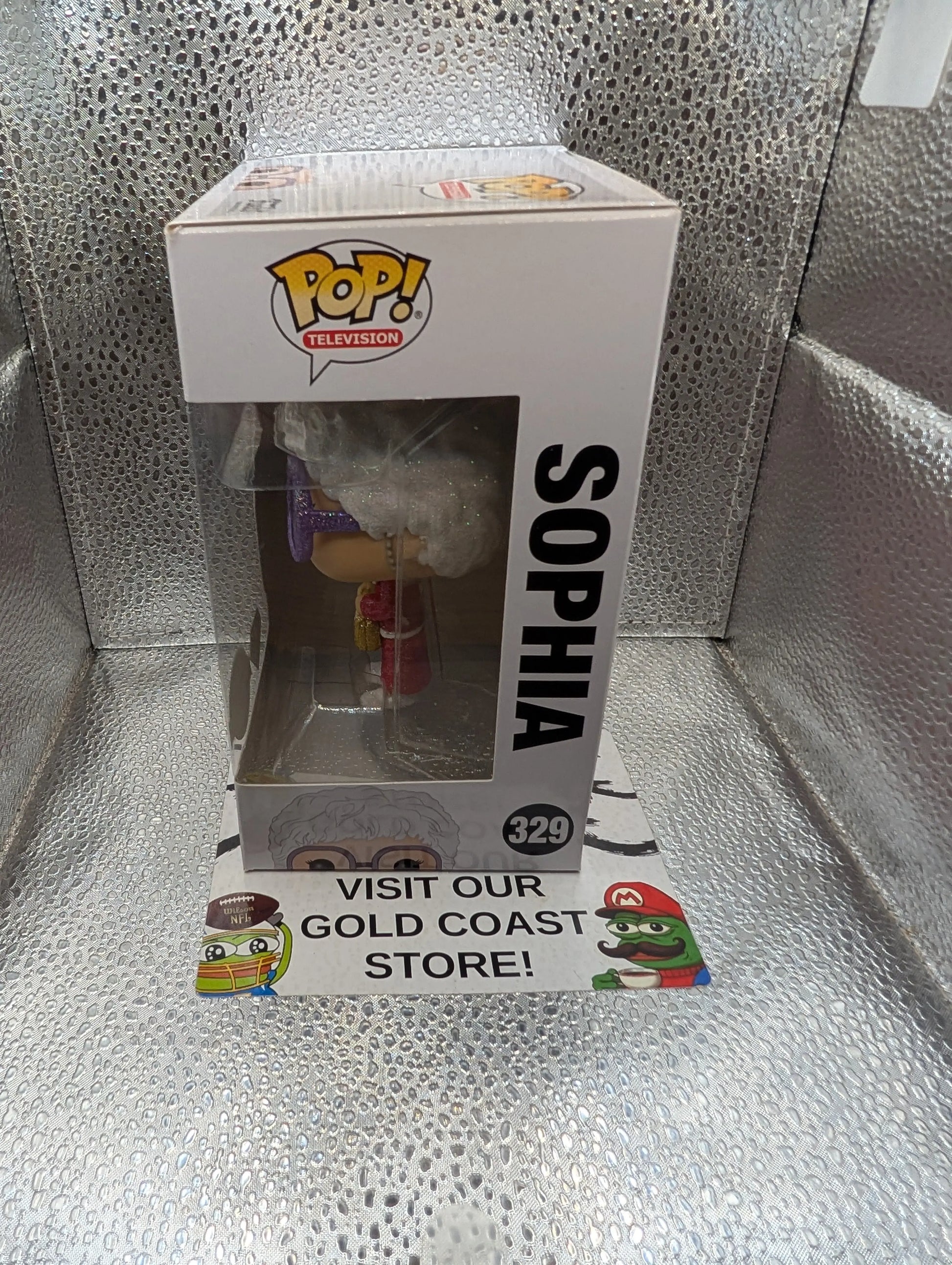 FUNKO POP TELEVISION THE GOLDEN GIRLS #329 SOPHIA (GLITTER) VAULTED VINYL FRENLY BRICKS - Open 7 Days