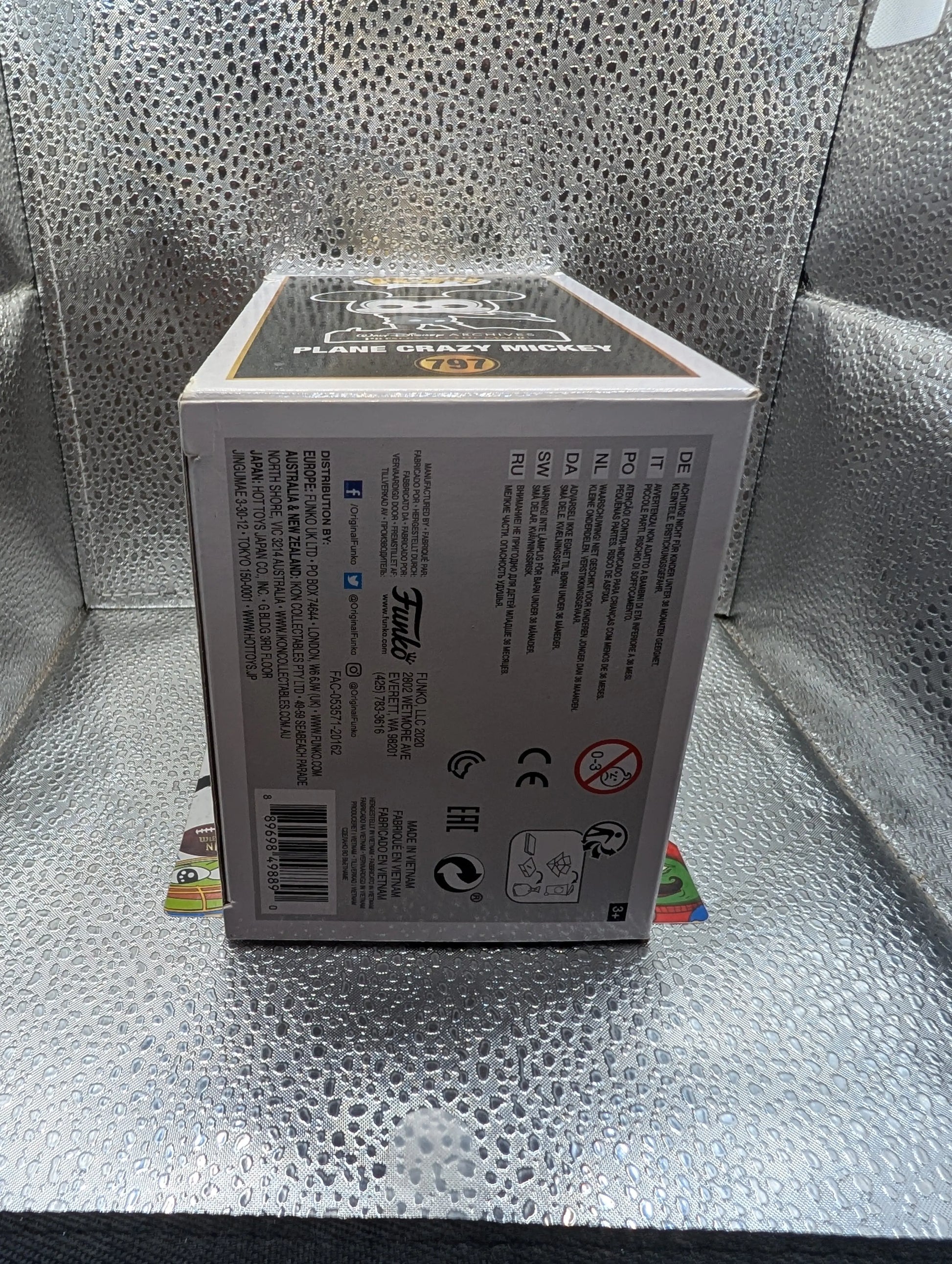 Funko Pop! Vinyl: Disney - Plane Crazy Mickey (Black & White) #797 FRENLY BRICKS - Open 7 Days