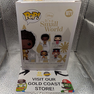 Disney Its a Small World Funko Pop Vinyl Kenya #1071 with Pop Protector FRENLY BRICKS - Open 7 Days