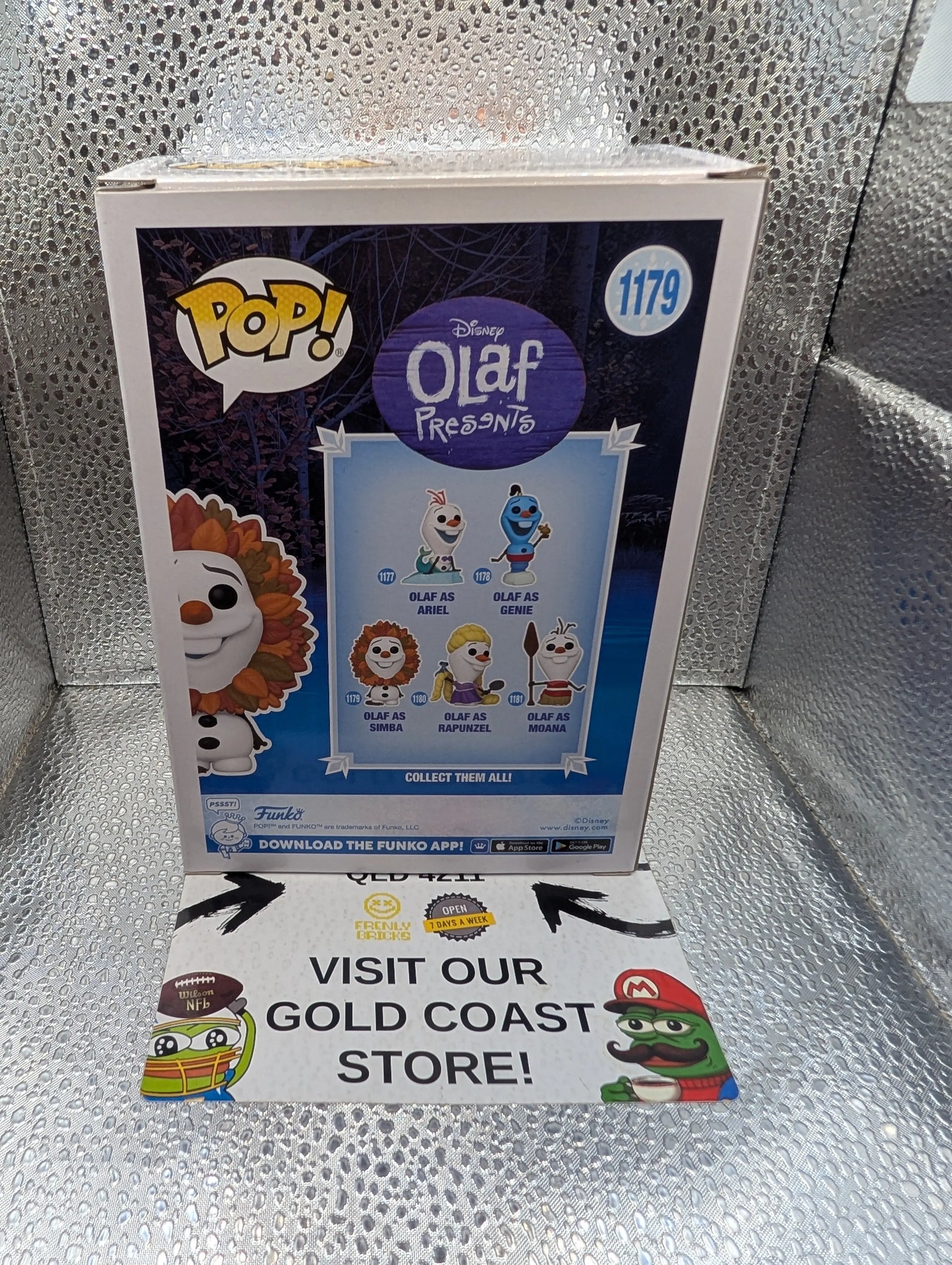 Funko POP Disney Frozen - Olaf As Lion King 1179 FRENLY BRICKS - Open 7 Days