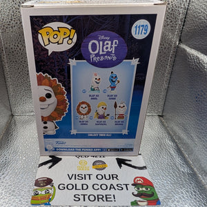 Funko POP Disney Frozen - Olaf As Lion King 1179 FRENLY BRICKS - Open 7 Days