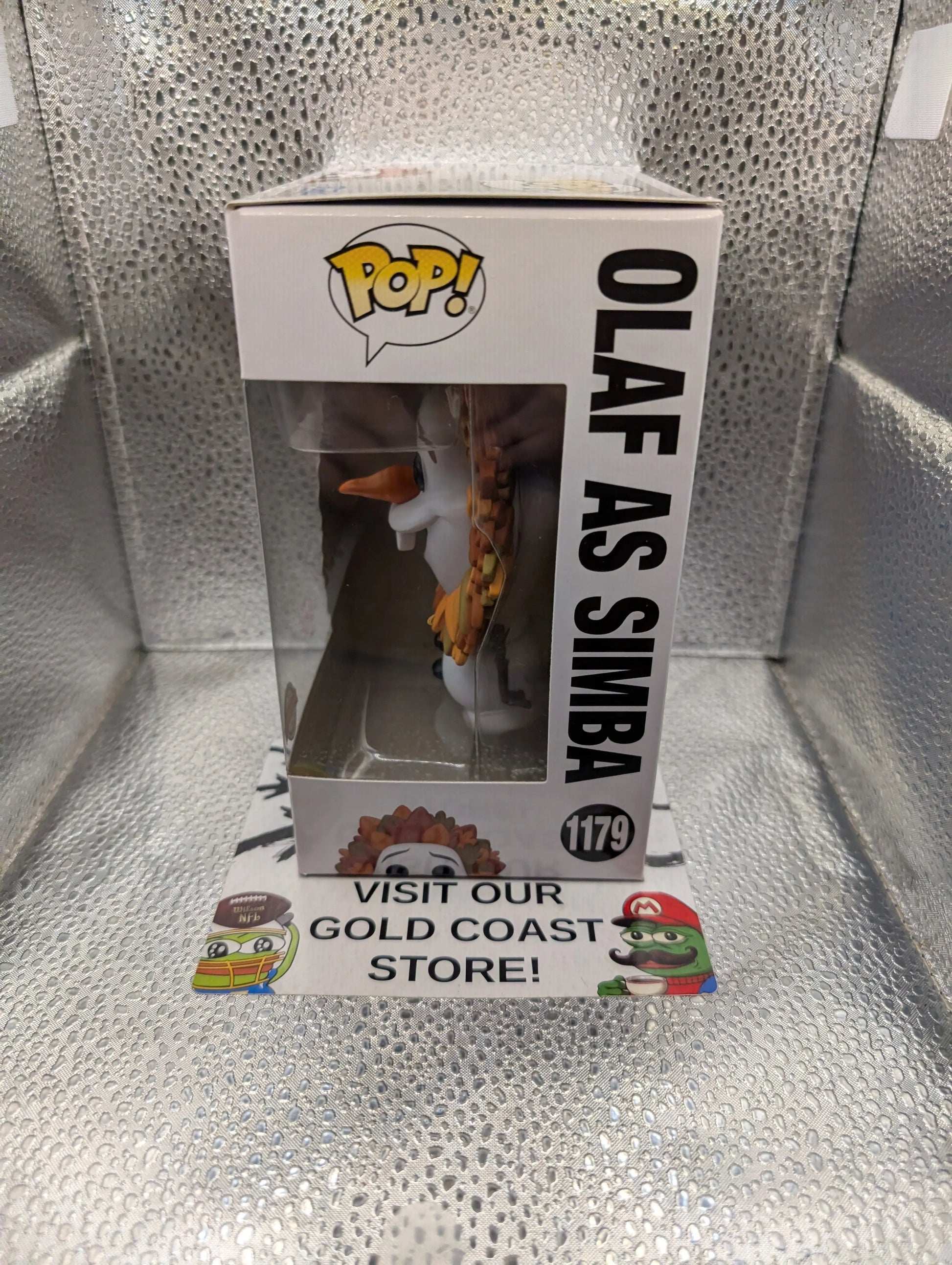 Funko POP Disney Frozen - Olaf As Lion King 1179 FRENLY BRICKS - Open 7 Days