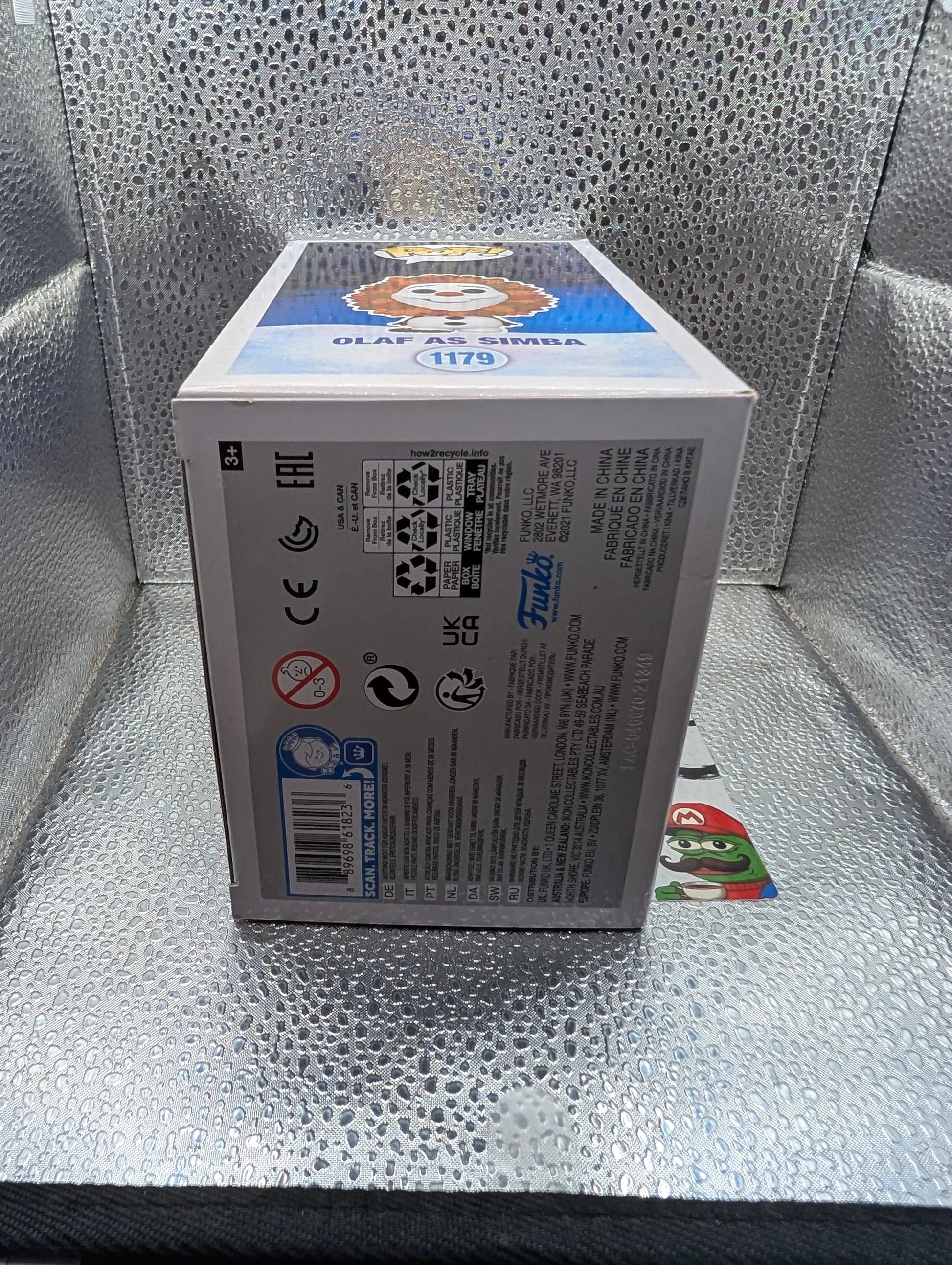 Funko POP Disney Frozen - Olaf As Lion King 1179 FRENLY BRICKS - Open 7 Days