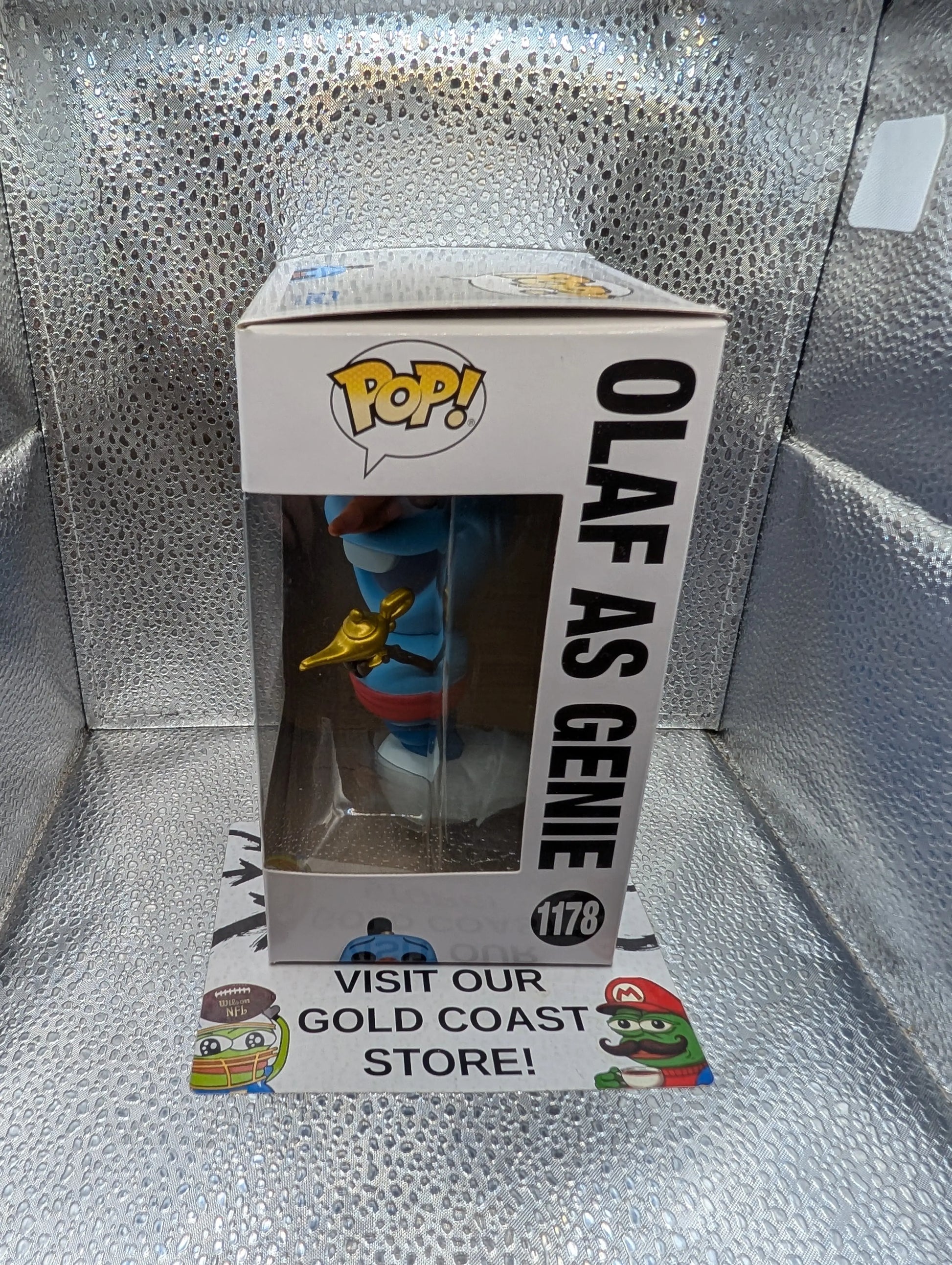 OLAF AS GENIE FROZEN Disney SE 1178 Funko Pop Vinyl FRENLY BRICKS - Open 7 Days