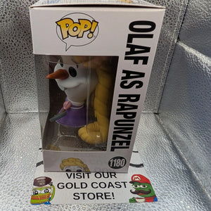 Funko Pop! Vinyl: Disney - Olaf - #1180 With Pop Protector FRENLY BRICKS - Open 7 Days