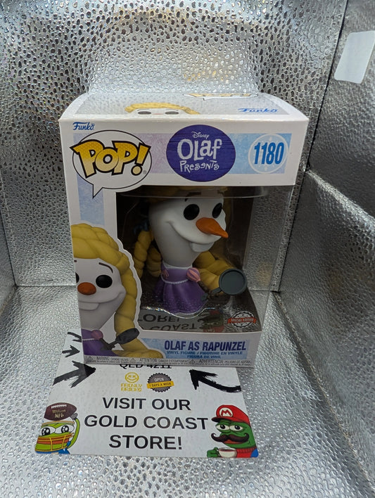 Funko Pop! Vinyl: Disney - Olaf - #1180 With Pop Protector FRENLY BRICKS - Open 7 Days