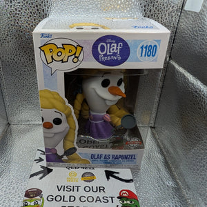 Funko Pop! Vinyl: Disney - Olaf - #1180 With Pop Protector FRENLY BRICKS - Open 7 Days