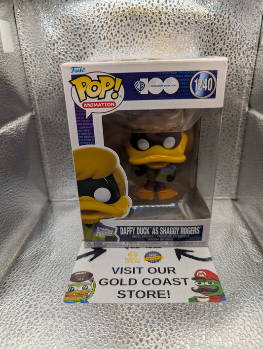 Funko Pop Looney Tunes Daffy Duck As Shaggy Warner Brothers Vinyl Figure FRENLY BRICKS - Open 7 Days