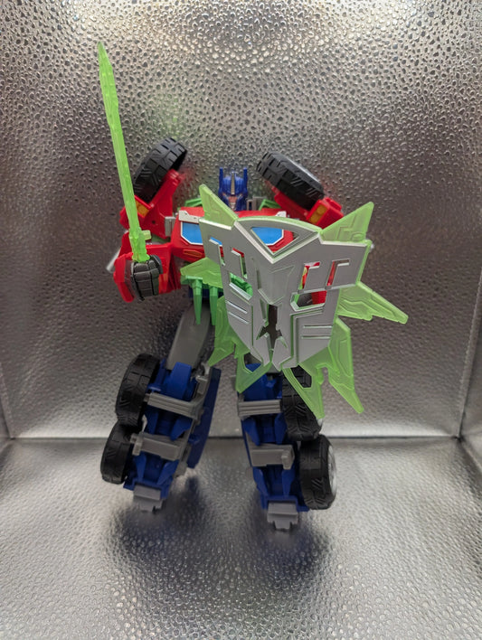 Transformers Prime Beast Hunters - Optimus Prime (Sword & Shield) as photos suggest FRENLY BRICKS - Open 7 Days