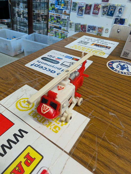 Vintage Hasbro 1986 Transformers G1 BLADES Defensor Protectobot Autobot loose FRENLY BRICKS - Open 7 Days