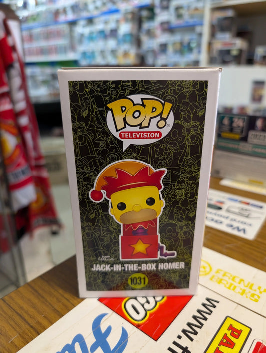 Jack-In-The-Box Homer (Glows) 1031 ~ The Simpsons ~ Funko Pop Vinyl FRENLY BRICKS - Open 7 Days