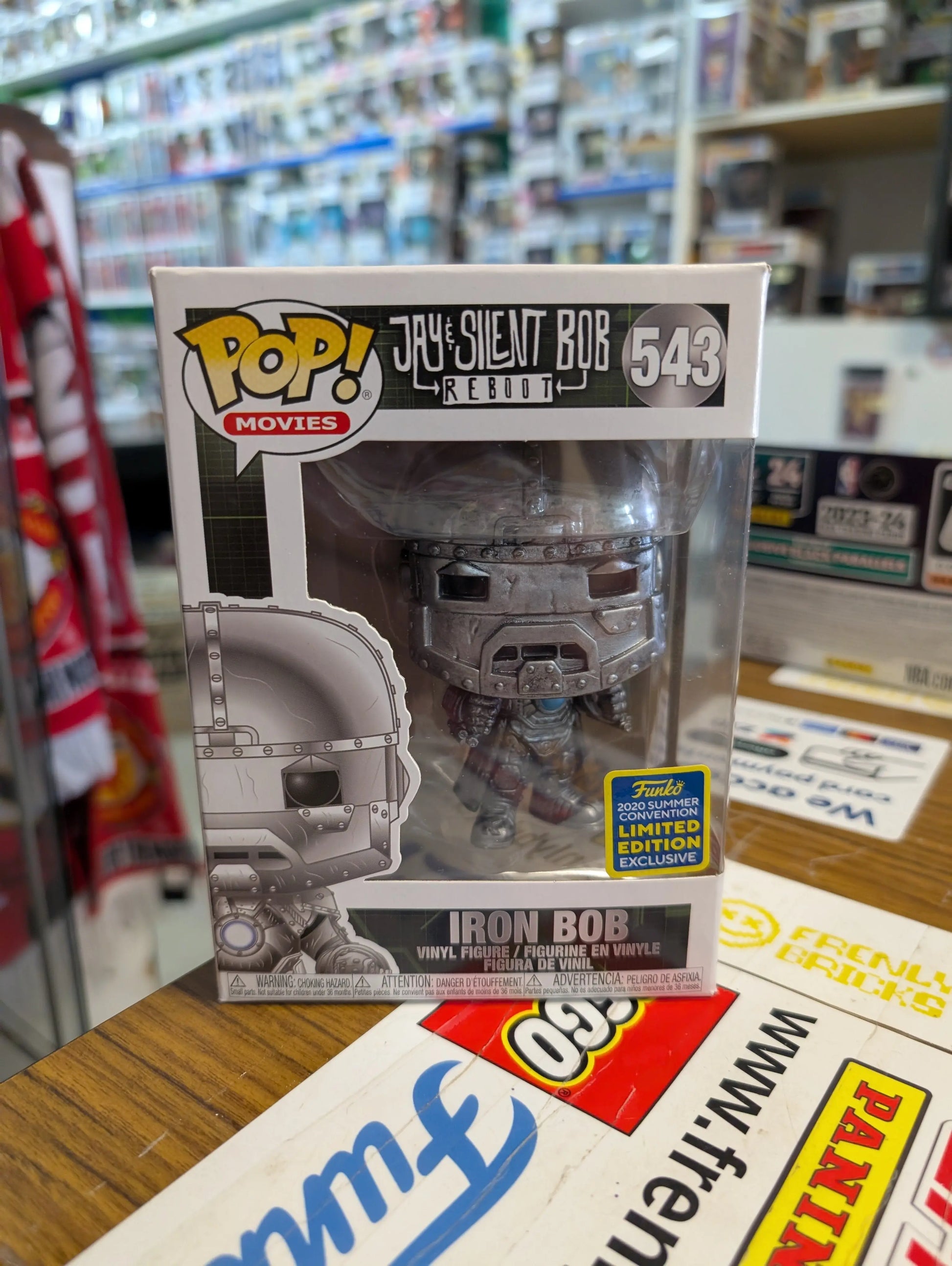 Iron Bob 543 ~ Jay & Silent Bob: Reboot ~ Funko Pop Vinyl ~ Movies FRENLY BRICKS - Open 7 Days