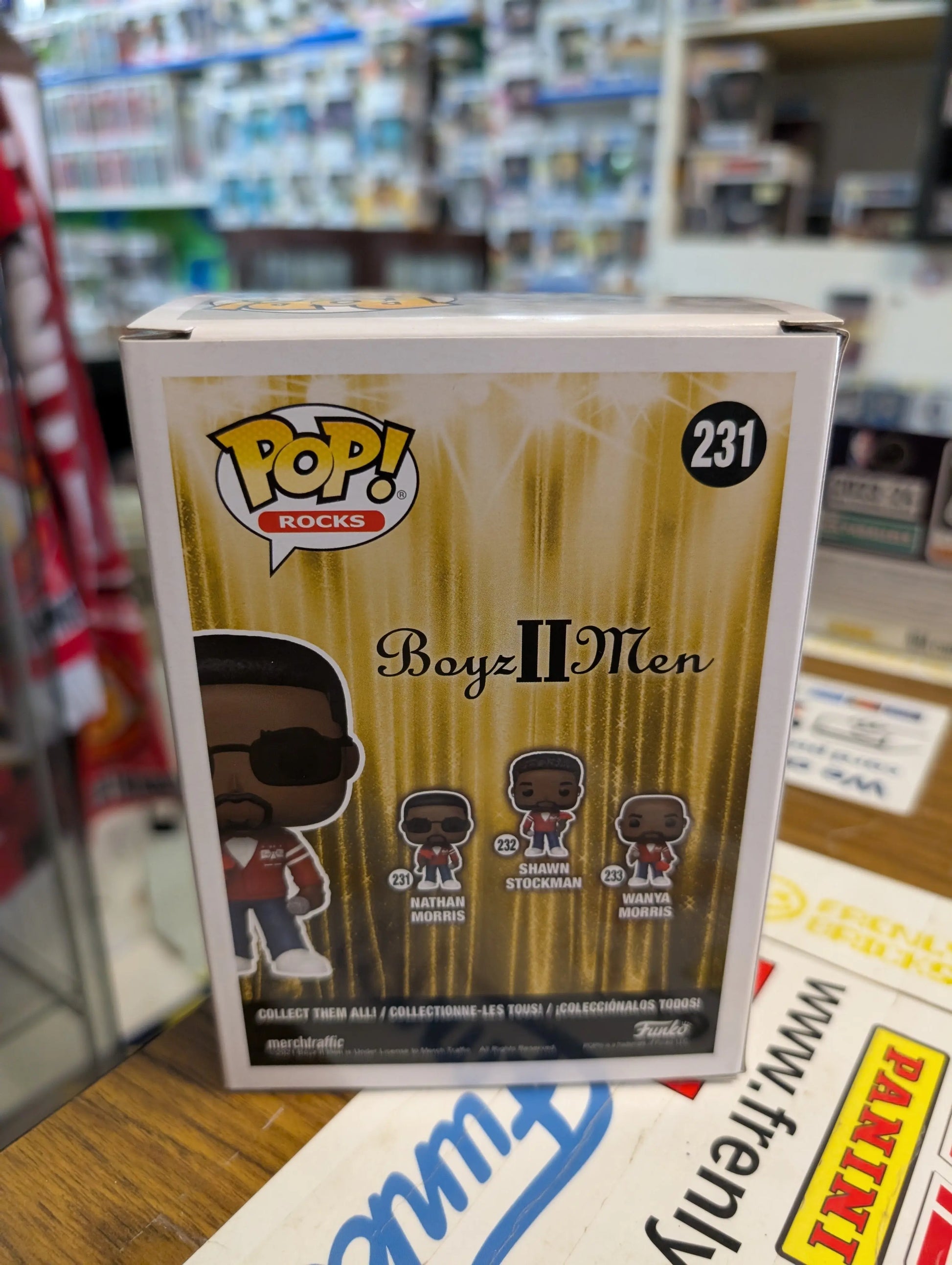 Funko Pop! Vinyl: Nathan Morris #231 FRENLY BRICKS - Open 7 Days