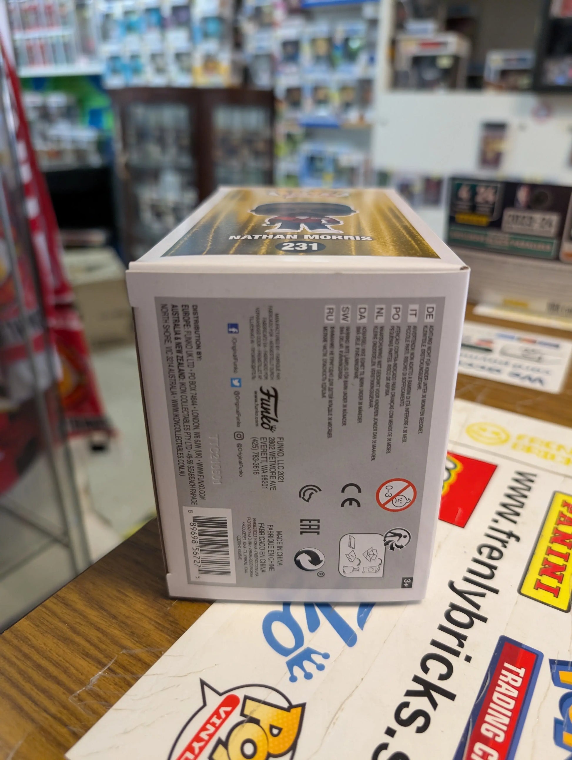 Funko Pop! Vinyl: Nathan Morris #231 FRENLY BRICKS - Open 7 Days