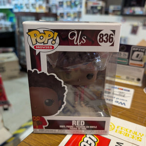 Us - Red 836 Funko Pop! Movies: Vinyl Figure Collectible W Scissors FRENLY BRICKS - Open 7 Days