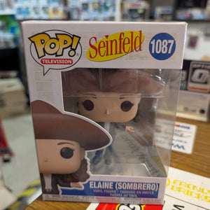 FUNKO POP VINYL SEINFELD ELAINE IN SOMBRERO #1087 VINYL FIGURE FRENLY BRICKS - Open 7 Days