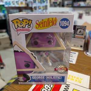 Funko Pop! TV Vinyl Figure Seinfeld George (Holistic) #1094 Special Edition FRENLY BRICKS - Open 7 Days