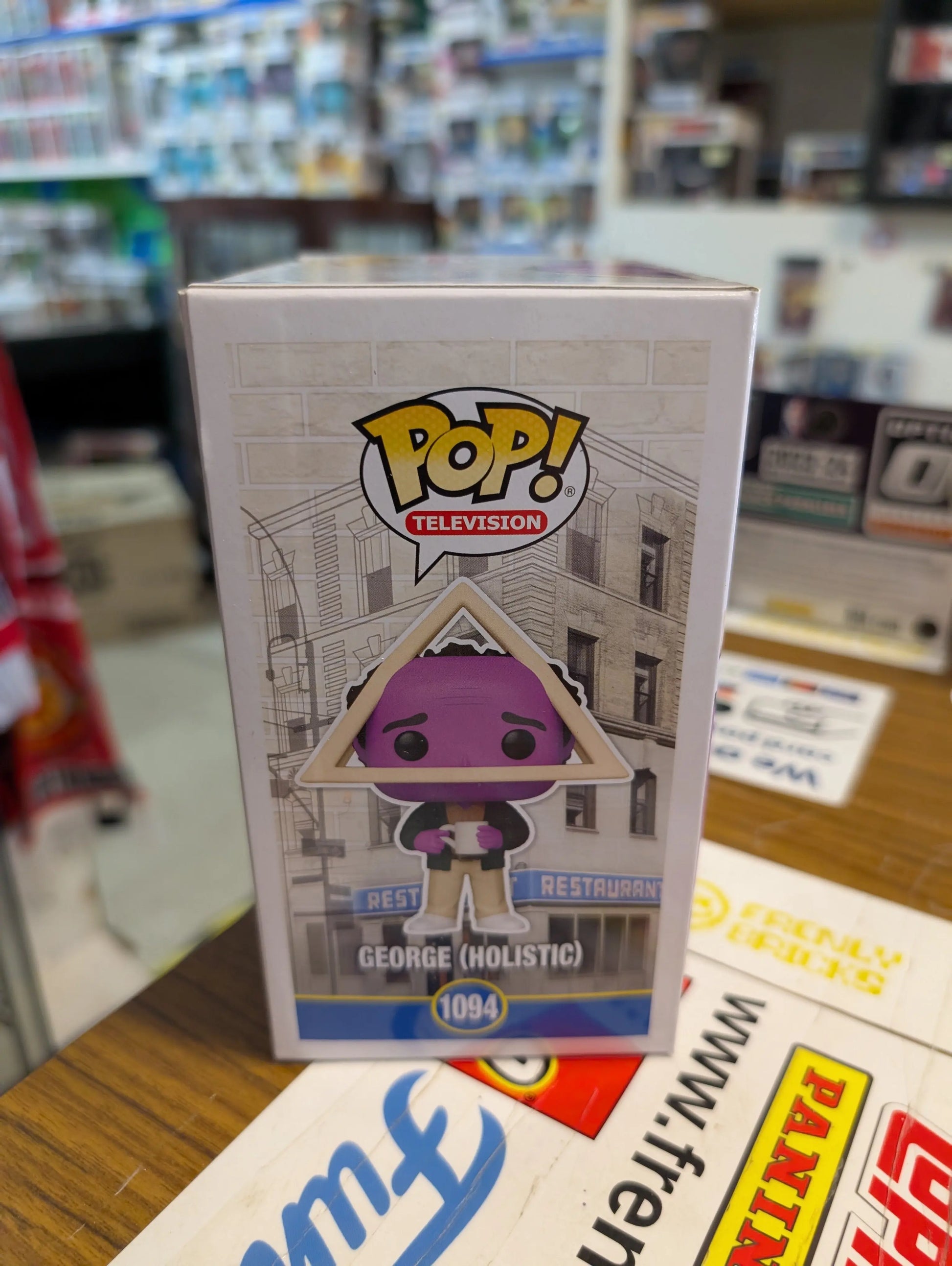 Funko Pop! TV Vinyl Figure Seinfeld George (Holistic) #1094 Special Edition FRENLY BRICKS - Open 7 Days