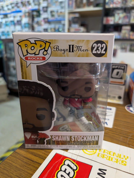 FUNKO POP ROCKS BOYS II MEN SHAWN STOCKMAN VINYL FIGURE IN BOX #232 FRENLY BRICKS - Open 7 Days