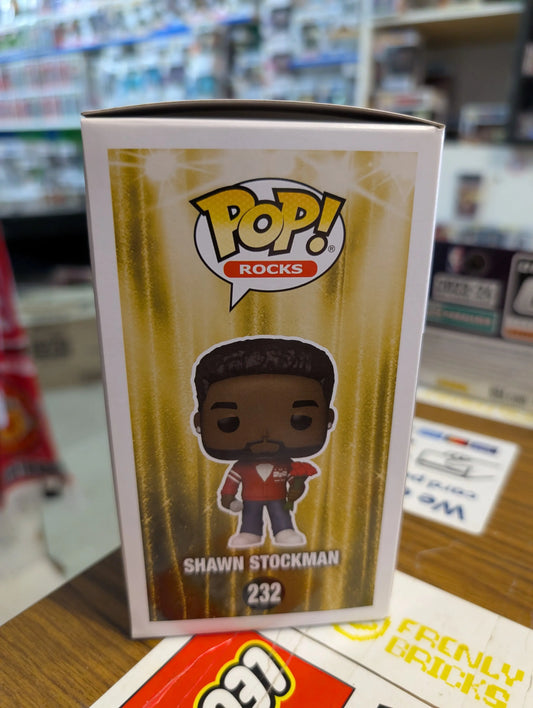 FUNKO POP ROCKS BOYS II MEN SHAWN STOCKMAN VINYL FIGURE IN BOX #232 FRENLY BRICKS - Open 7 Days