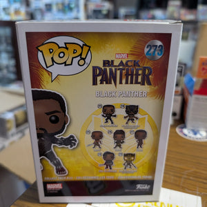 Funko Pop! Marvel Movies: Black Panther - Black Panther (273) Bobble Head GITD FRENLY BRICKS - Open 7 Days