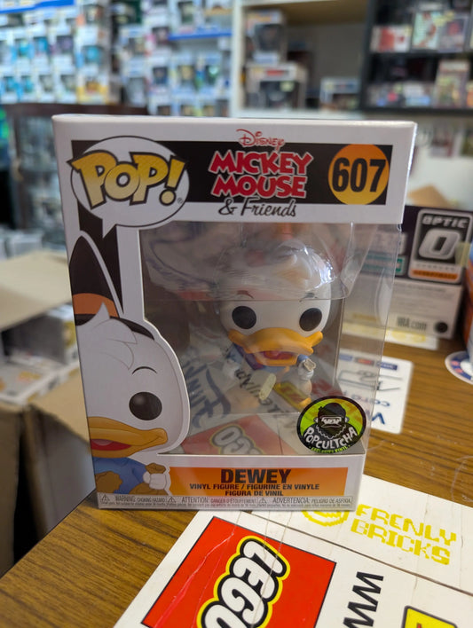 Dewey Pop 607 Halloween - Disney Funko Pop! Vinyl - Rare Popcultcha Exclusive FRENLY BRICKS - Open 7 Days