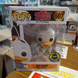 Dewey Pop 607 Halloween - Disney Funko Pop! Vinyl - Rare Popcultcha Exclusive FRENLY BRICKS - Open 7 Days