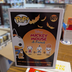 Dewey Pop 607 Halloween - Disney Funko Pop! Vinyl - Rare Popcultcha Exclusive FRENLY BRICKS - Open 7 Days