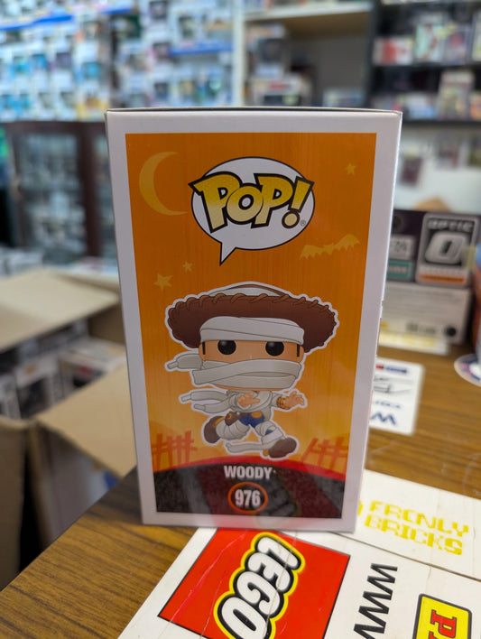 Funko Pop! Pixar Toy Story - Mummy Woody #976 Halloween Amazon Exclusive FRENLY BRICKS - Open 7 Days