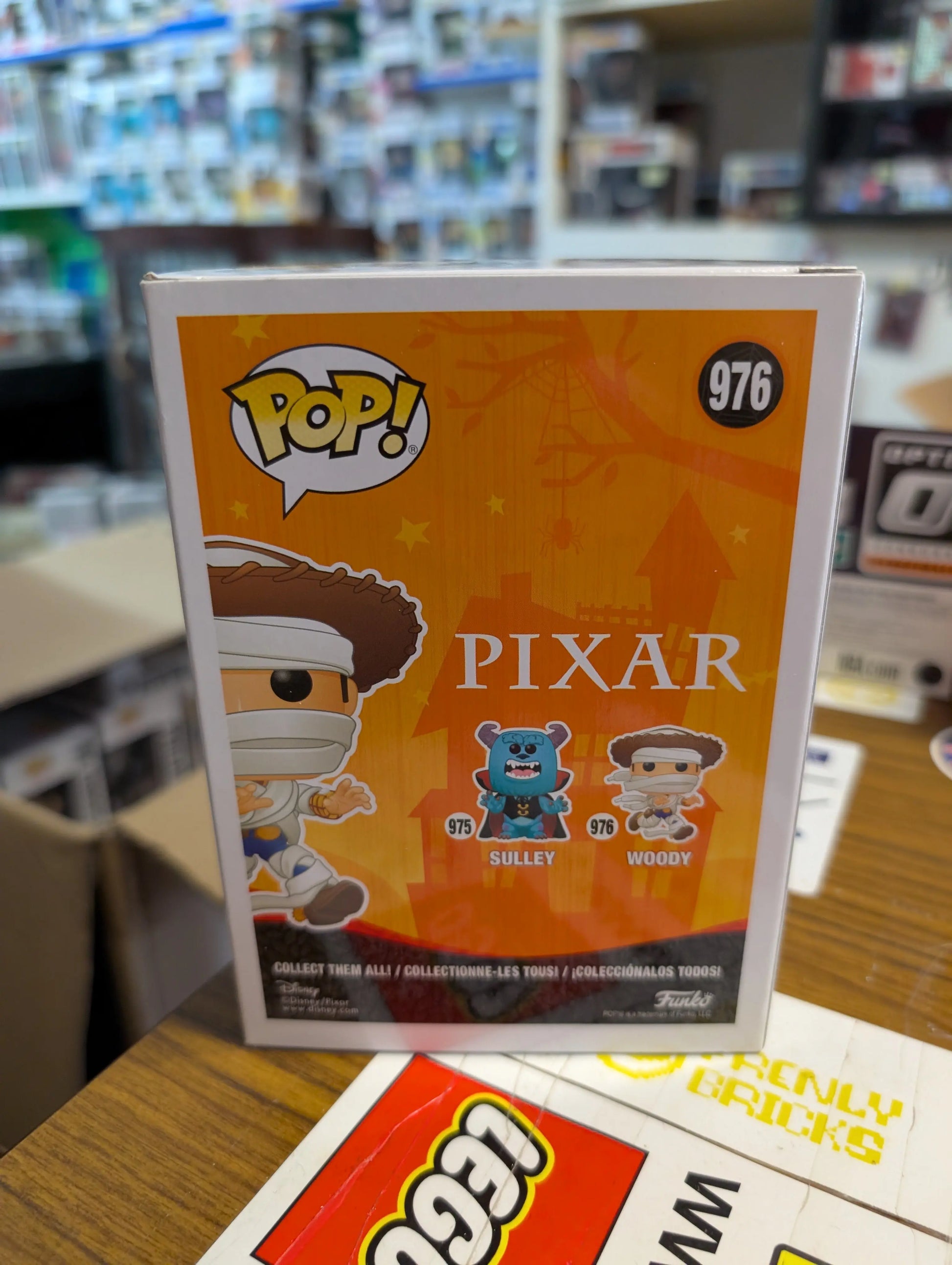 Funko Pop! Pixar Toy Story - Mummy Woody #976 Halloween Amazon Exclusive FRENLY BRICKS - Open 7 Days