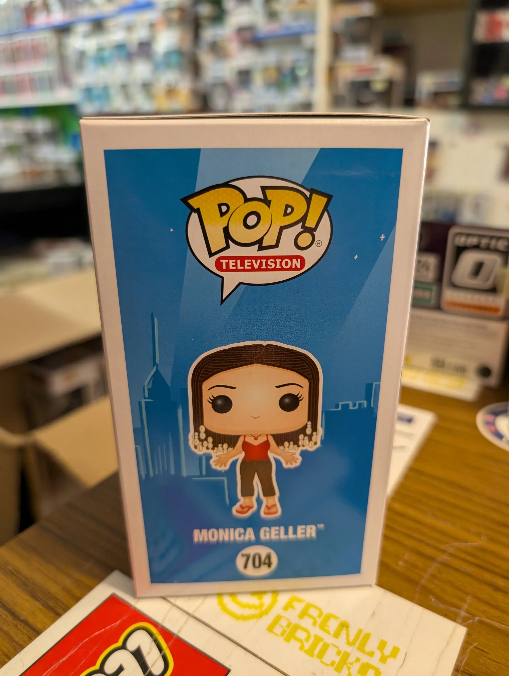 Monica Geller 704 Funko Pop Vinyl - Friends FRENLY BRICKS - Open 7 Days