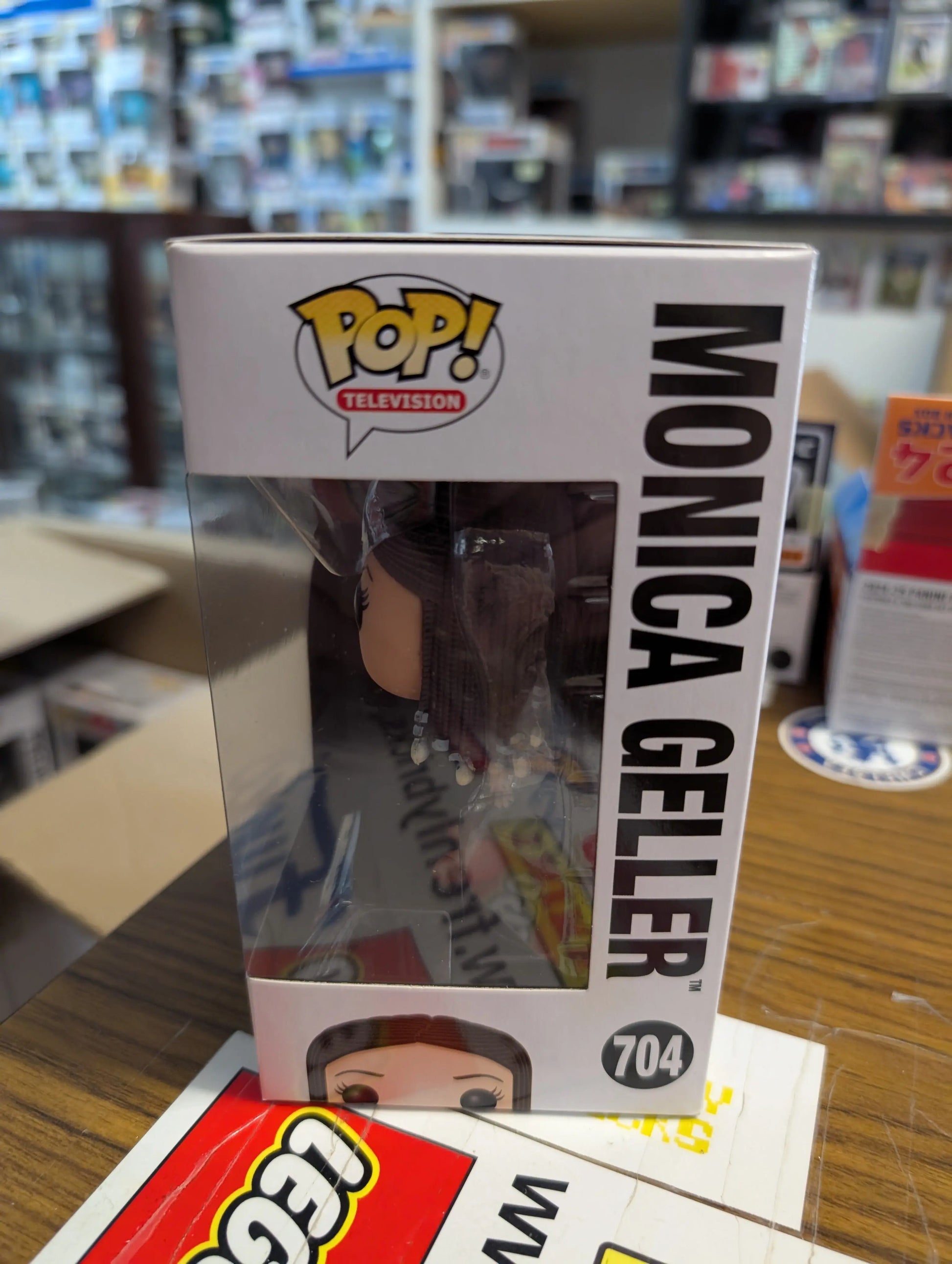 Monica Geller 704 Funko Pop Vinyl - Friends FRENLY BRICKS - Open 7 Days