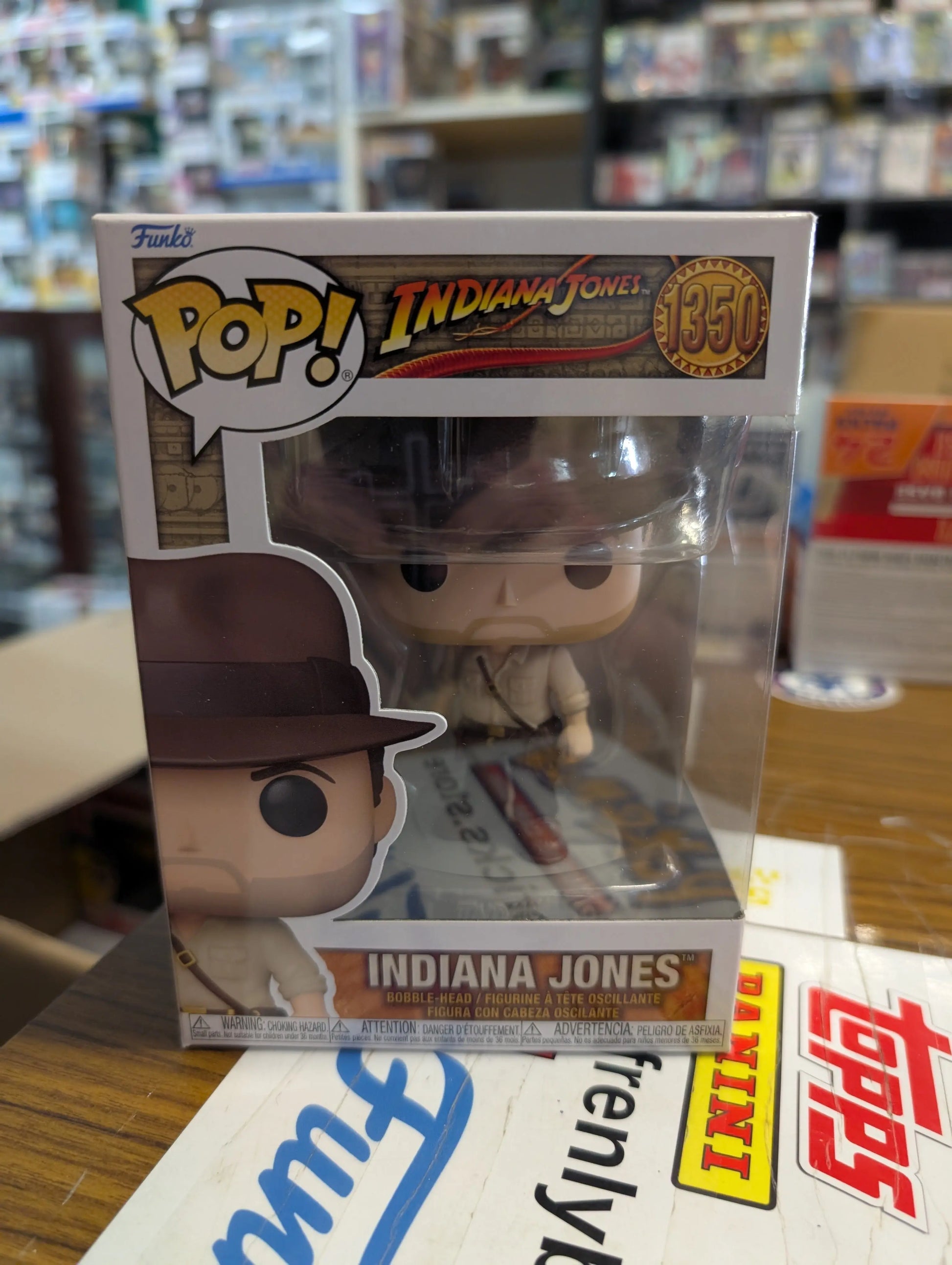 Movies Funko Pop - Indiana Jones - No. 1350 FRENLY BRICKS - Open 7 Days