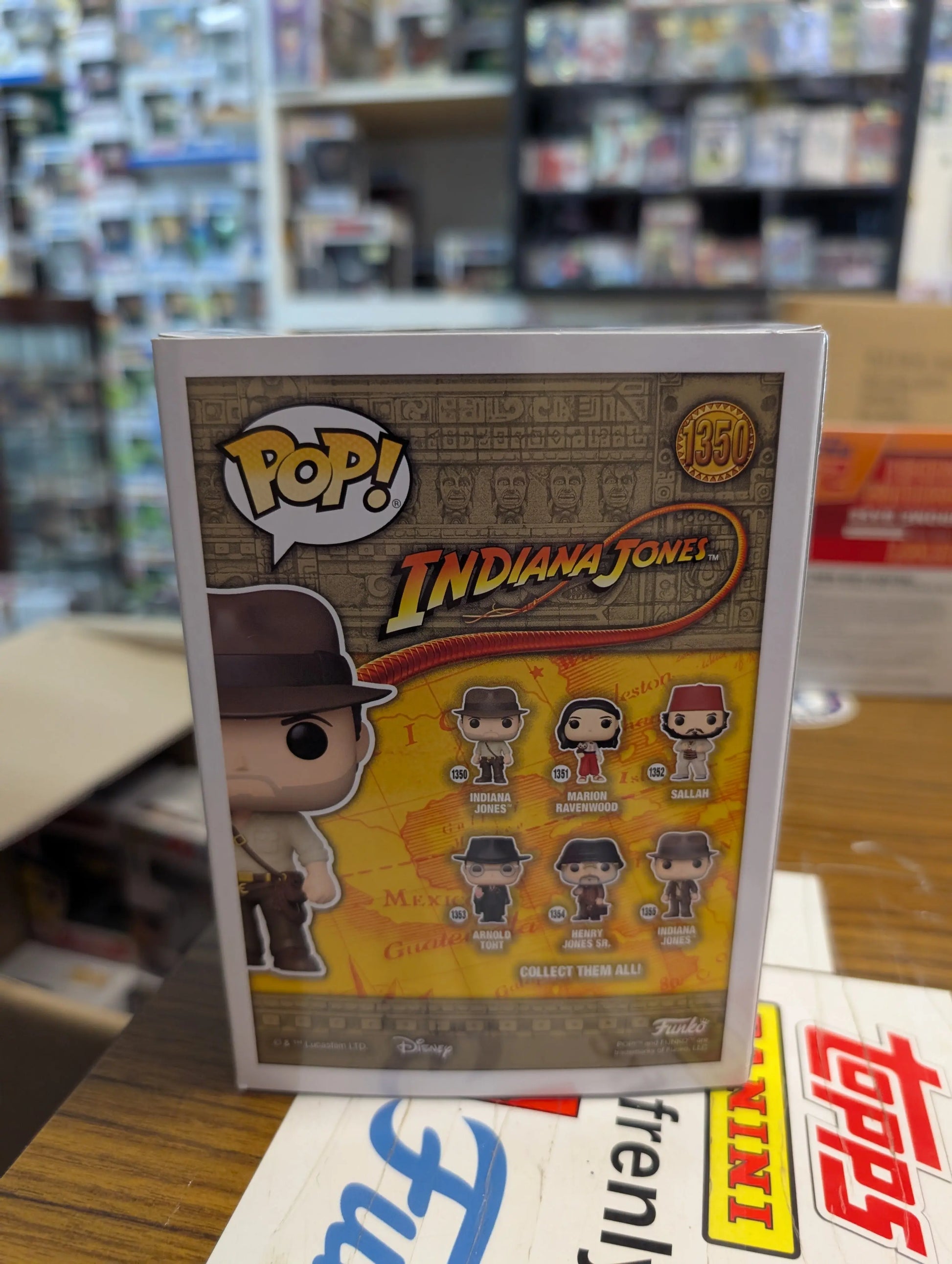 Movies Funko Pop - Indiana Jones - No. 1350 FRENLY BRICKS - Open 7 Days