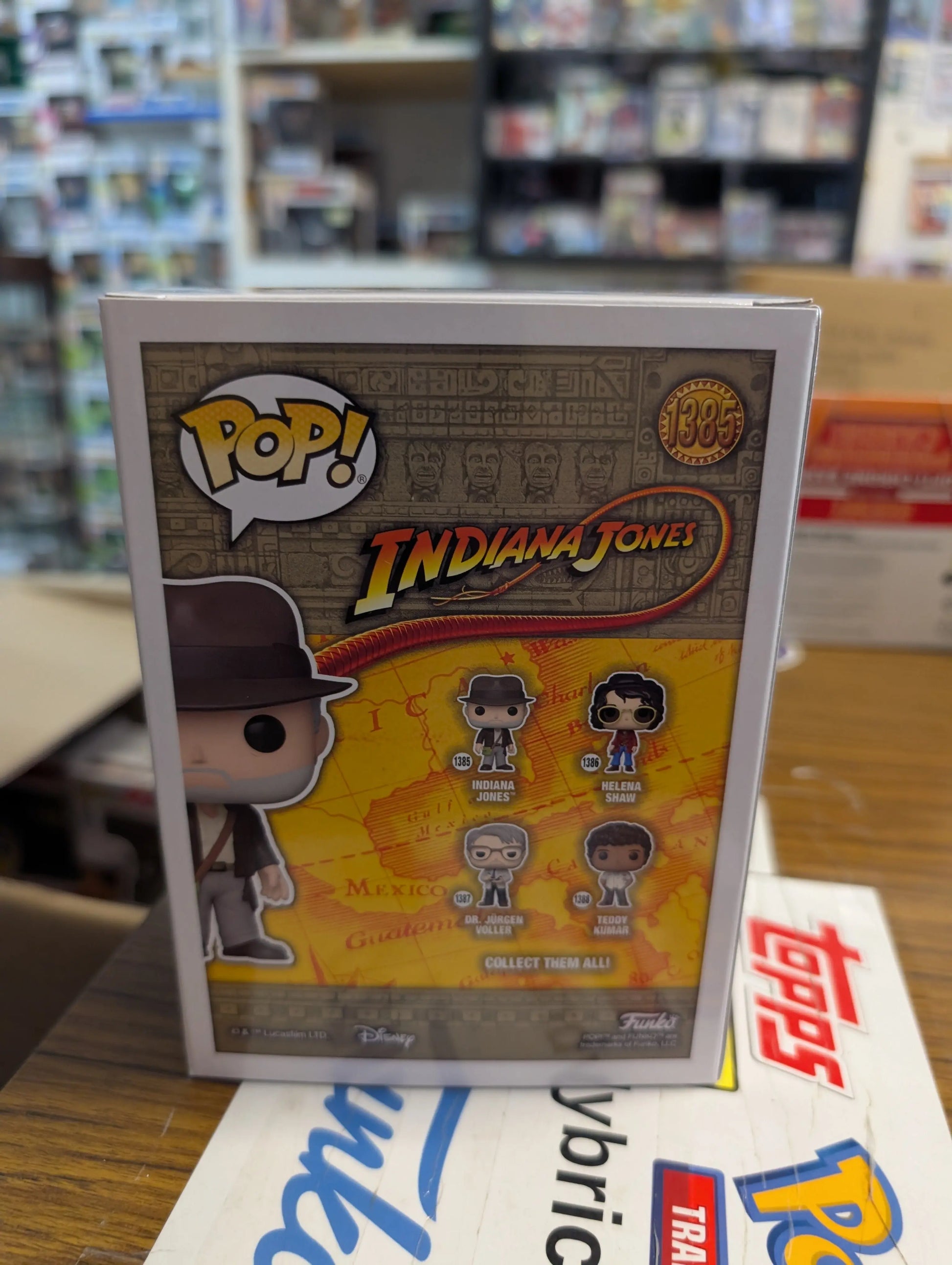 Indiana Jones and the Dial of Destiny - Indiana Jones Pop! Vinyl Figure #1385 FRENLY BRICKS - Open 7 Days