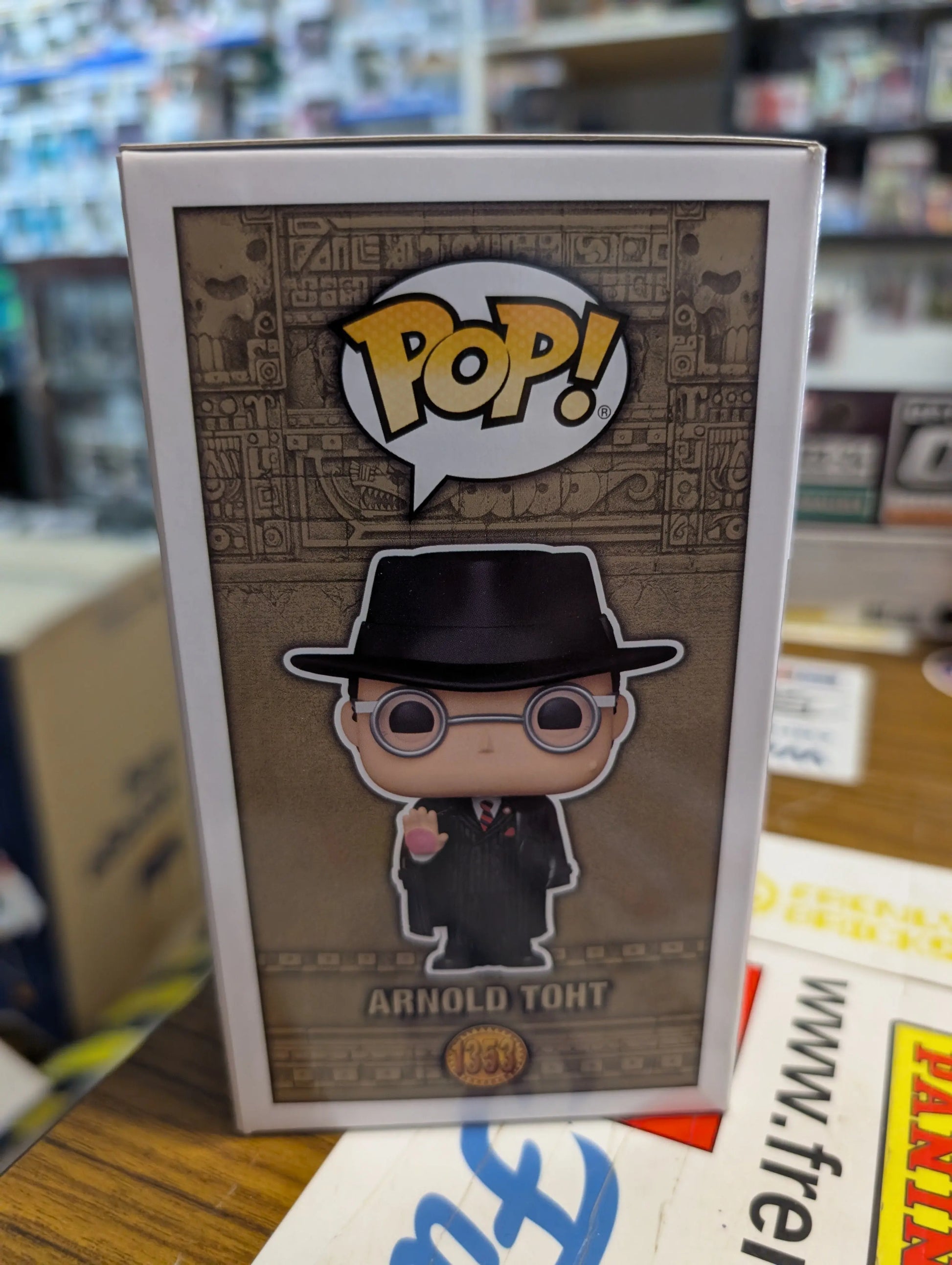 Indiana Jones: Raiders of the Lost Ark - Arnold Toht Pop! Vinyl 1353 FRENLY BRICKS - Open 7 Days